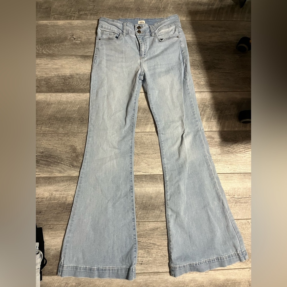 Denim 70s Bell Bottom Jeans